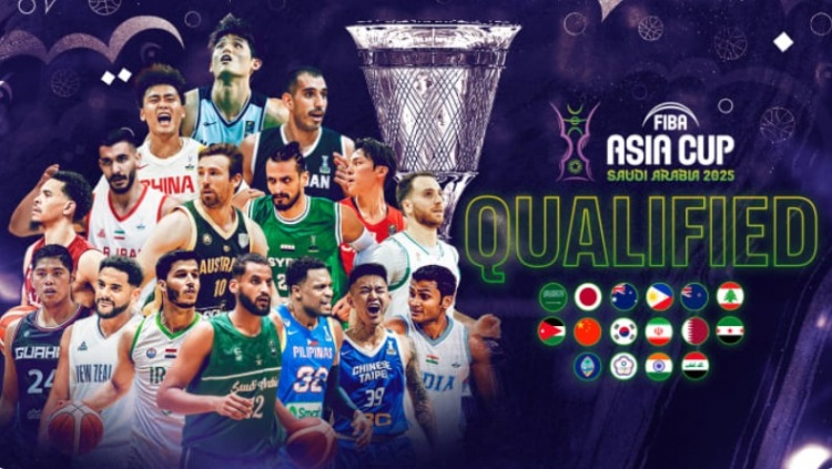 8月在沙特舉辦！FIBA官網(wǎng)：男籃亞洲杯抽簽儀式將在下月8號舉行