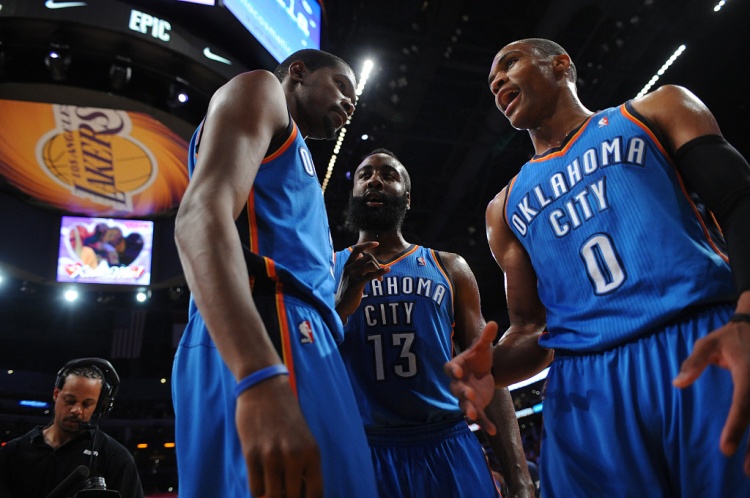 雷霆三少得分全部進入歷史前20！他們是NBA歷史最大的如果嗎？